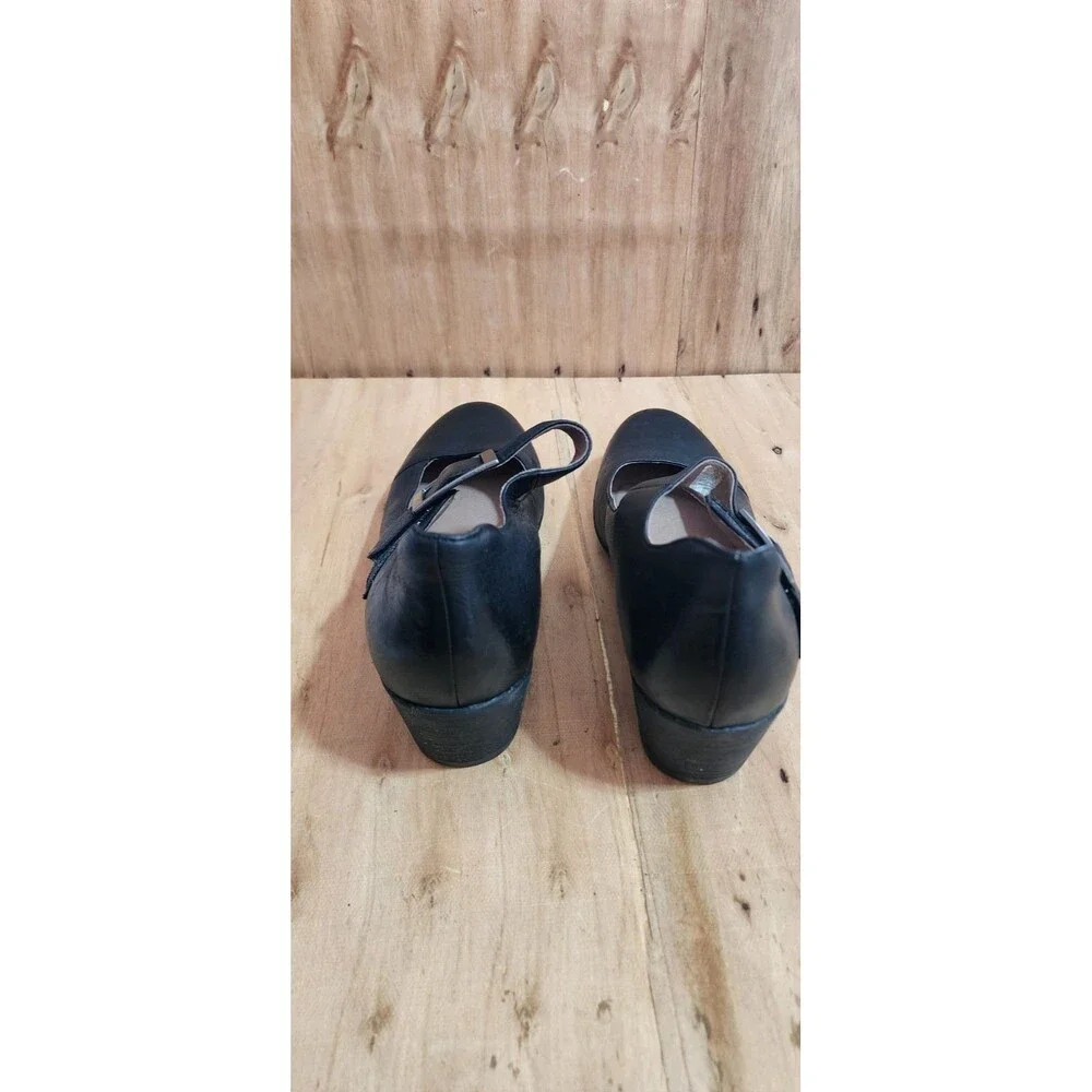 Dansko Roxanne Mary Jane Pumps Shoes Black Leather EU 37 US 5.5-6